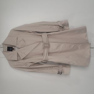 Womens Vera Wang Tan Trench Coat size Medium